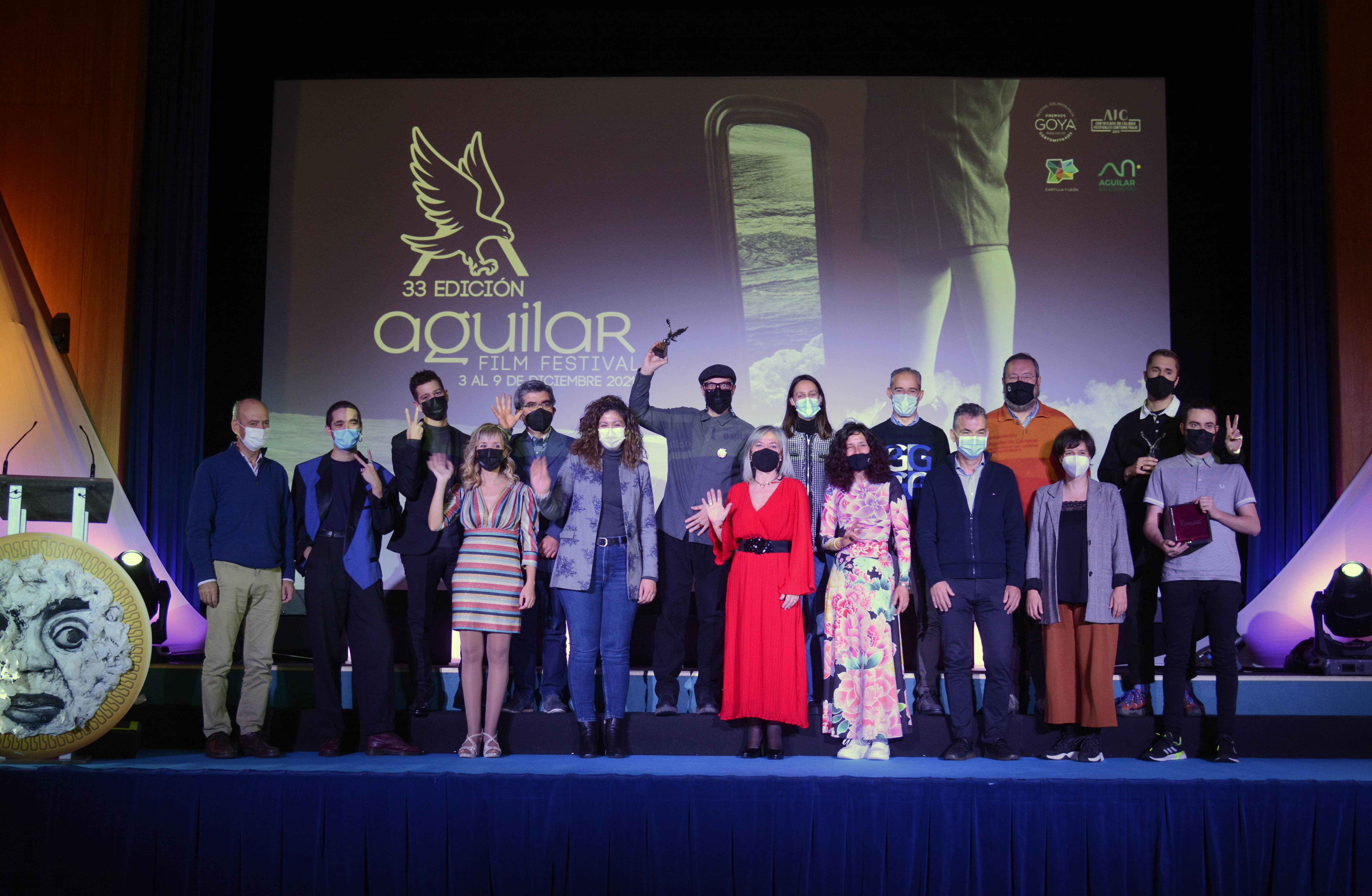 Estos son los galardonados en el XXXIII Aguilar Film Festival