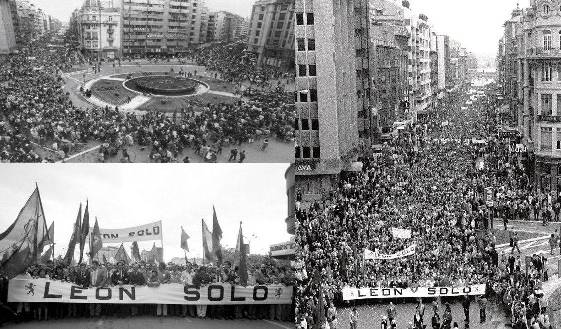 Manifestacion leon solo 1984 (2)