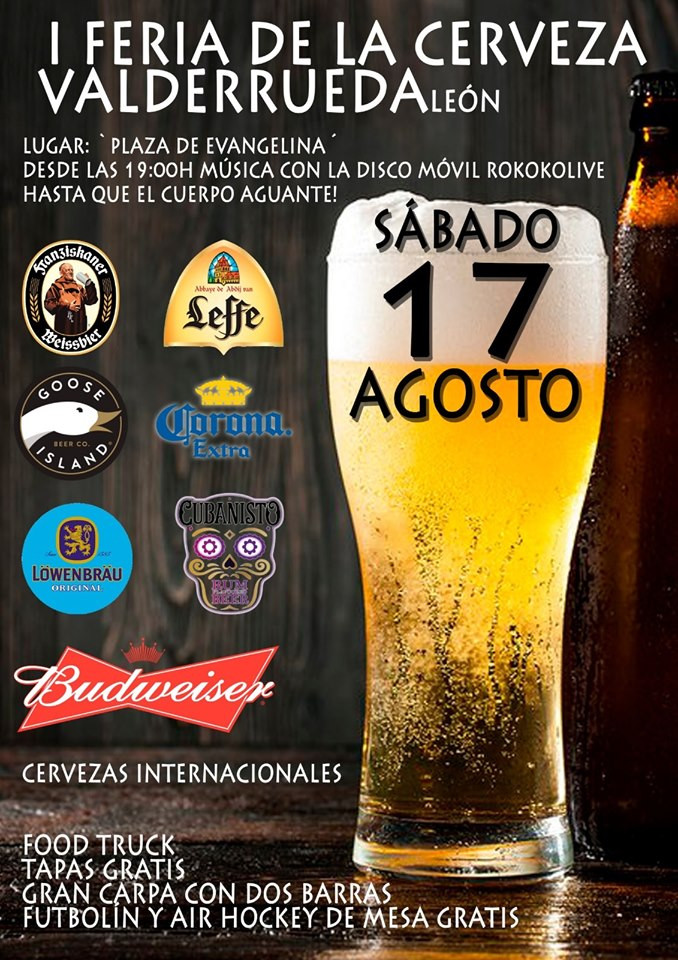 Feria cerveza valderrueda 2019