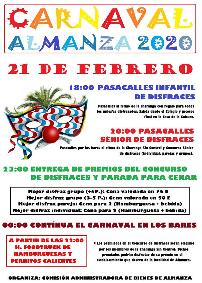 Carnaval almanza 2020