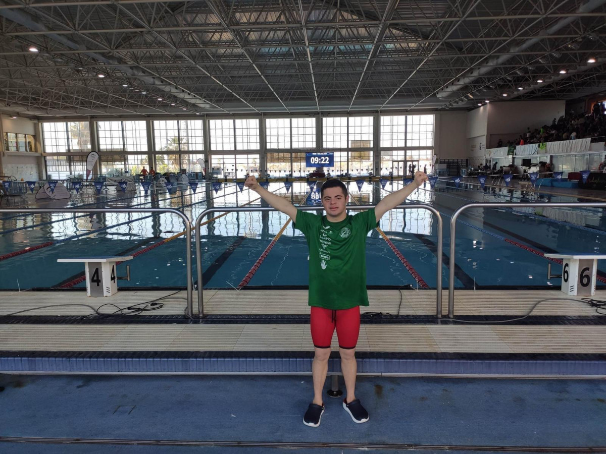 Pablo Miguel Rodru00edguez medalles campeonato natacion FEDDI