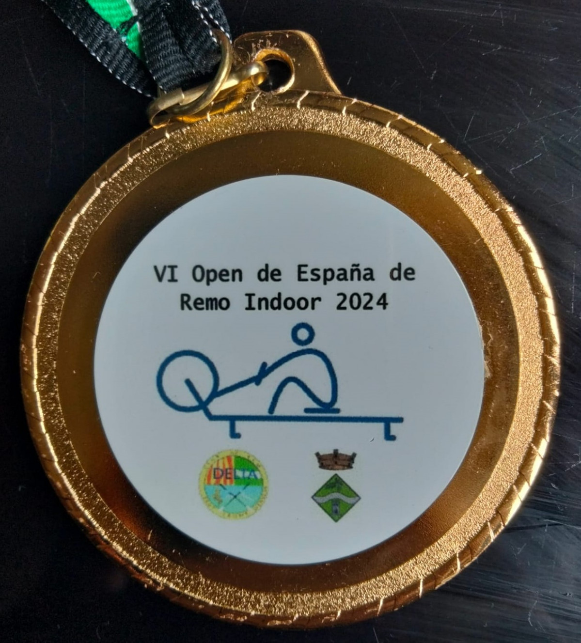 Anverso medalla Open Remo Indoor