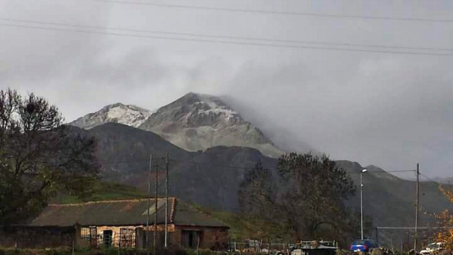Nieve en la Comarca de Babia León