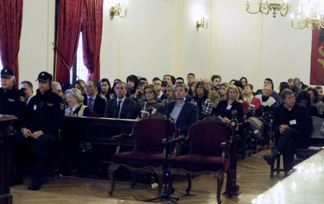 Crimen de Isabel Carrasco - Sala audiencia