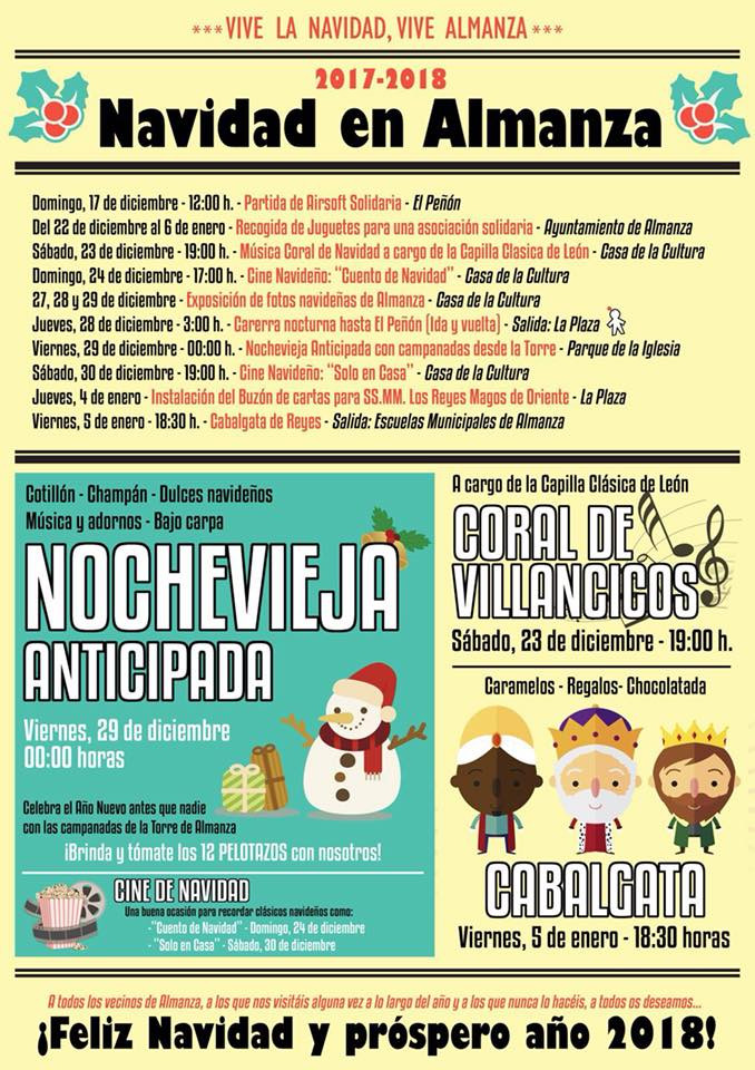 Programa navidad almanza 2017