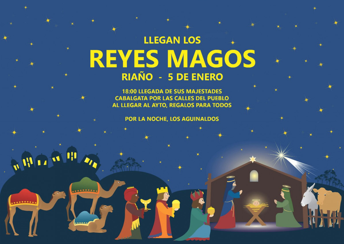 Reyes magos riau00f1o