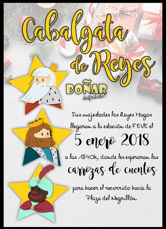 Reyes magos bou00f1ar