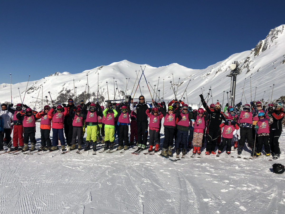 Campaña nieve18. Niños Villaquejida y La Bañeza