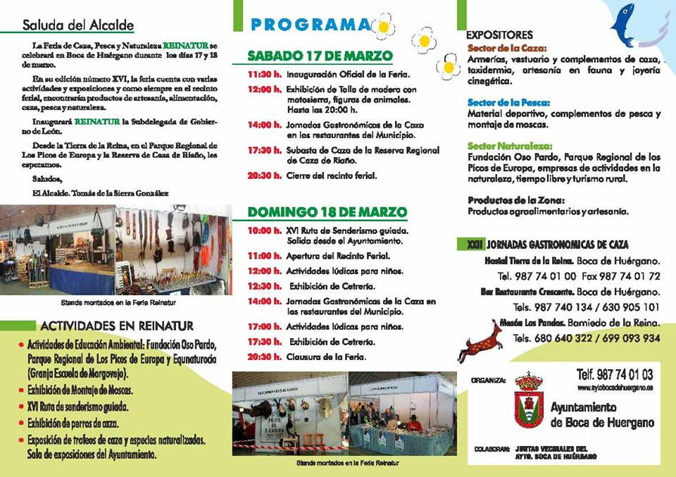 REINATUR 2018 programa