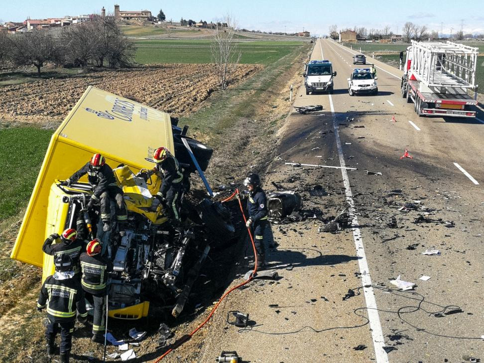 Bomberos leon accidente 21 de marzo