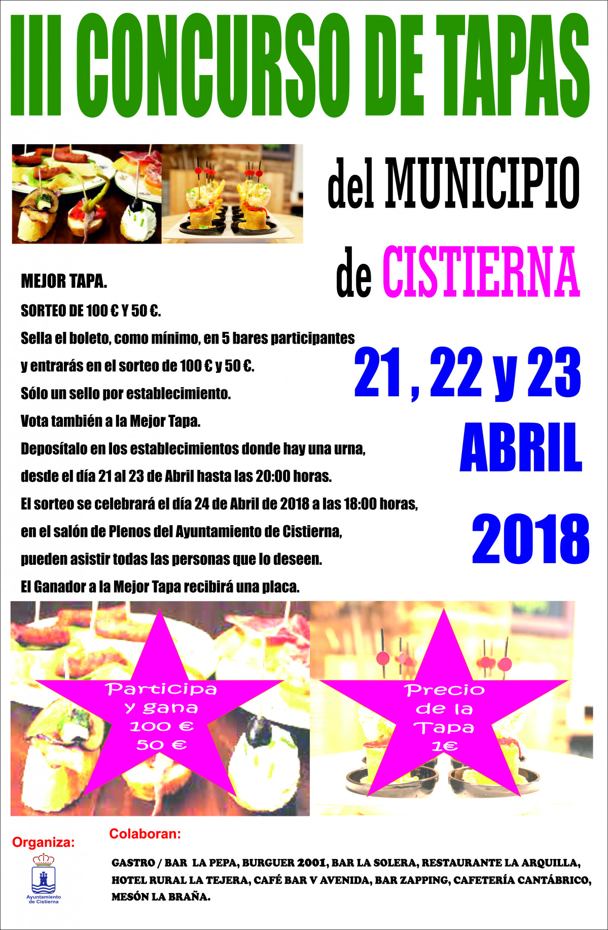 CARTEL TAPA ABRIL 2018 cistierna