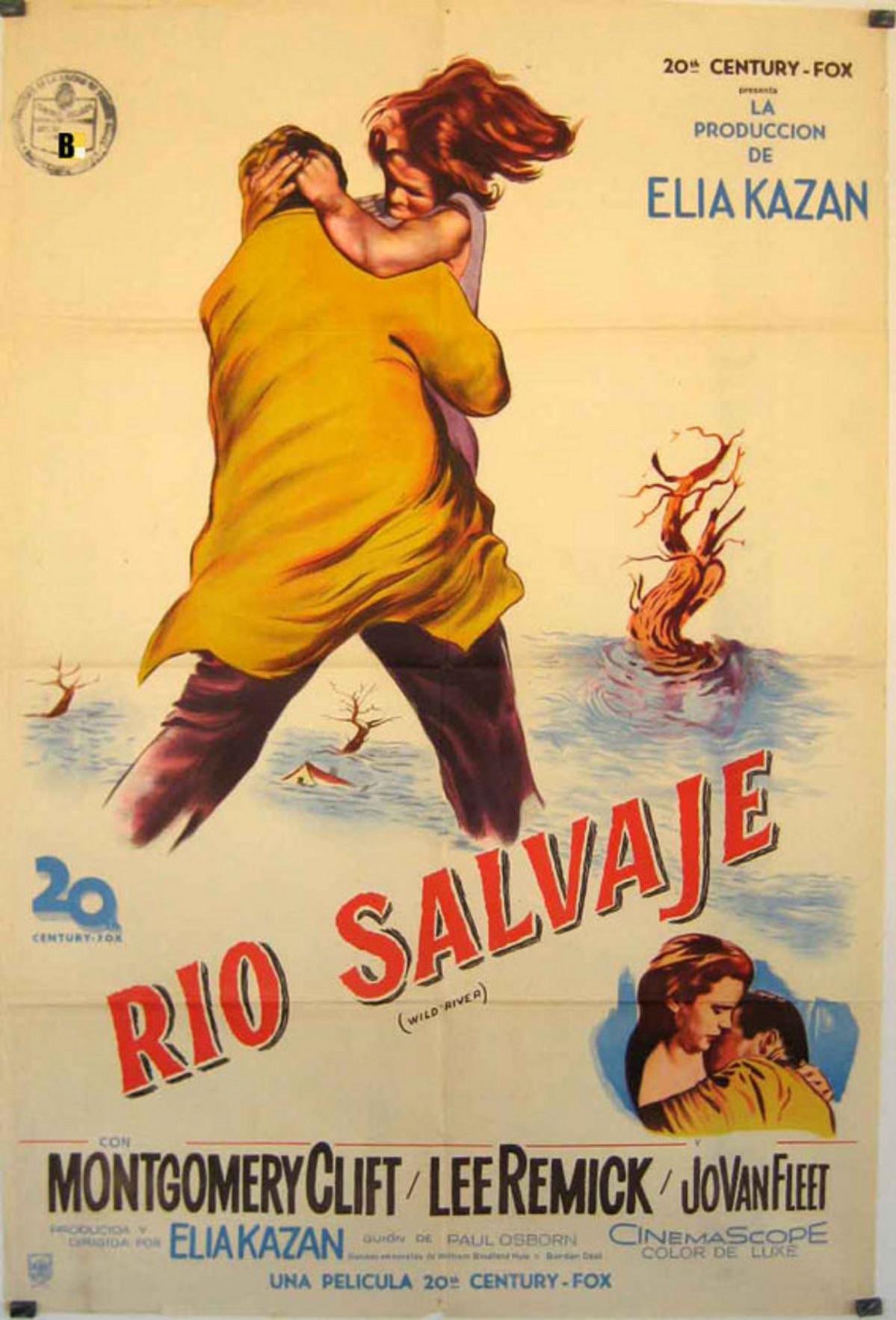 Elia Kazan Rio Salvaje 1960 poster