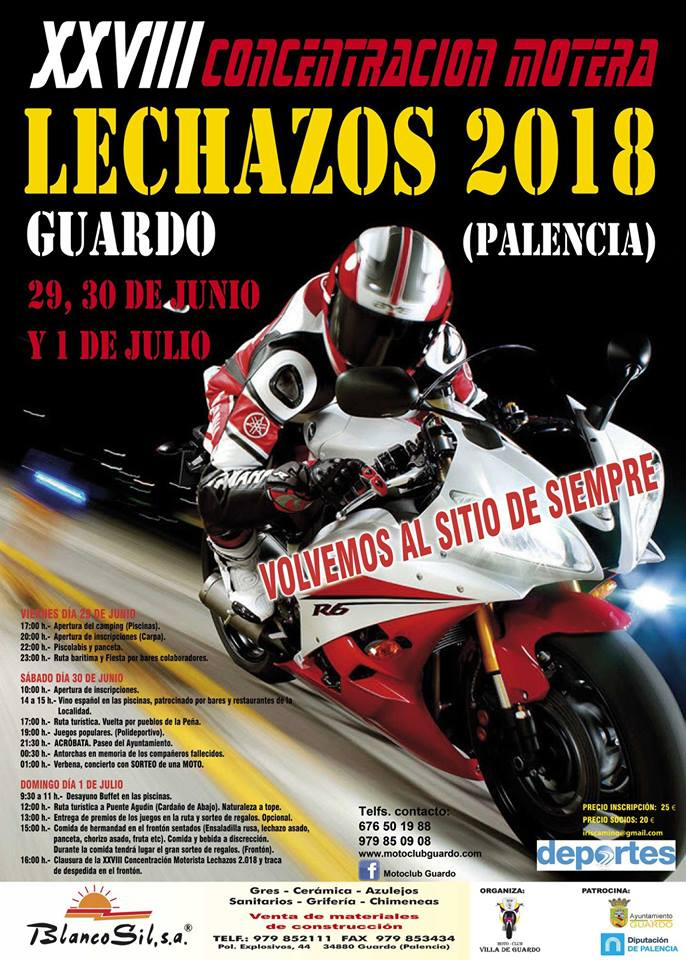 Concentracion de motos 2018 cartel
