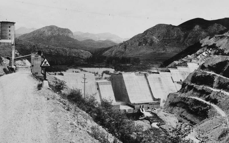 Embalse juan benet obras