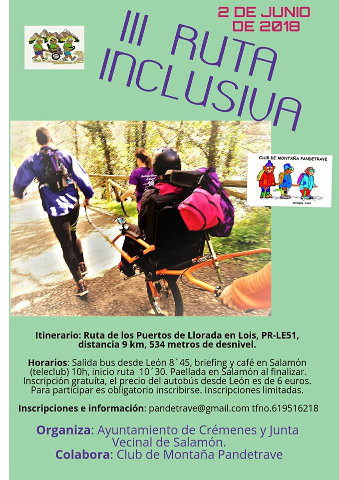 III RUTA INCLUSIVA