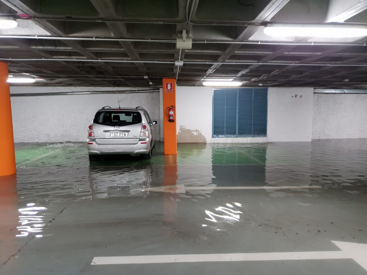 Tormenta parking plaza mayor leon ddv 6