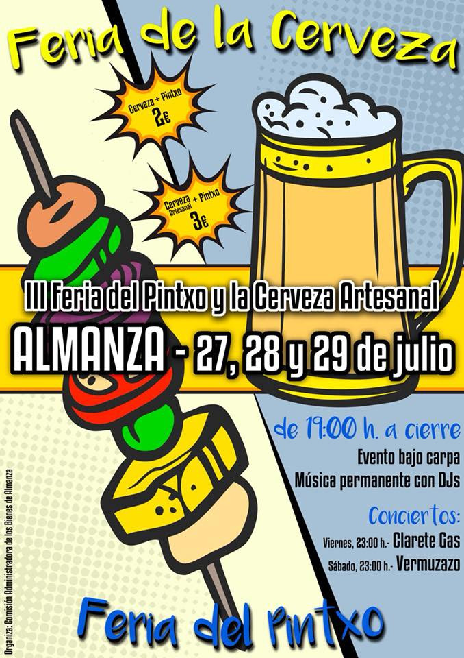 Feria de la cerveza almanza 2018