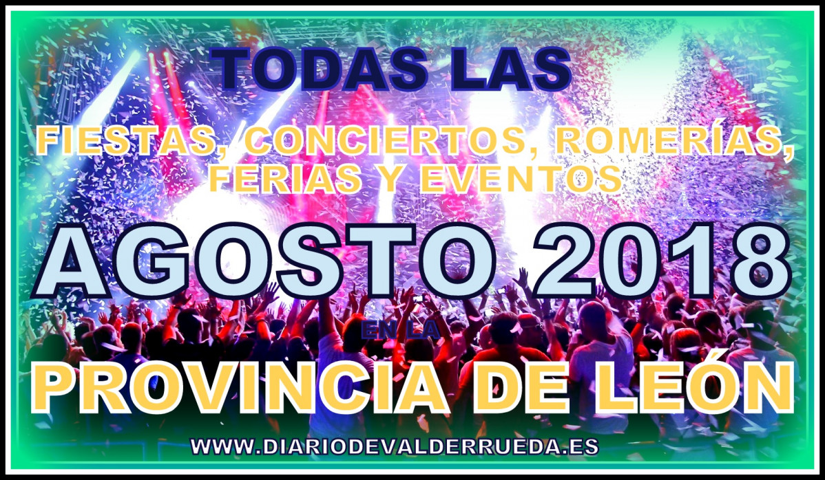 Fiestas agosto 2018