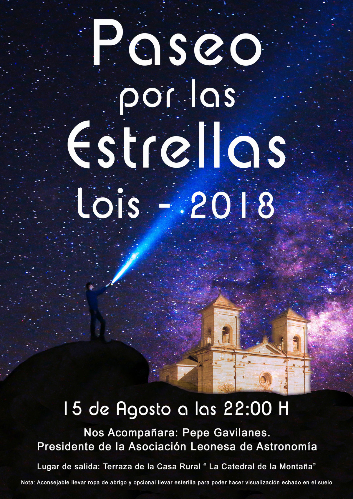 PERSEIDAS CORTOS LOIS 2018