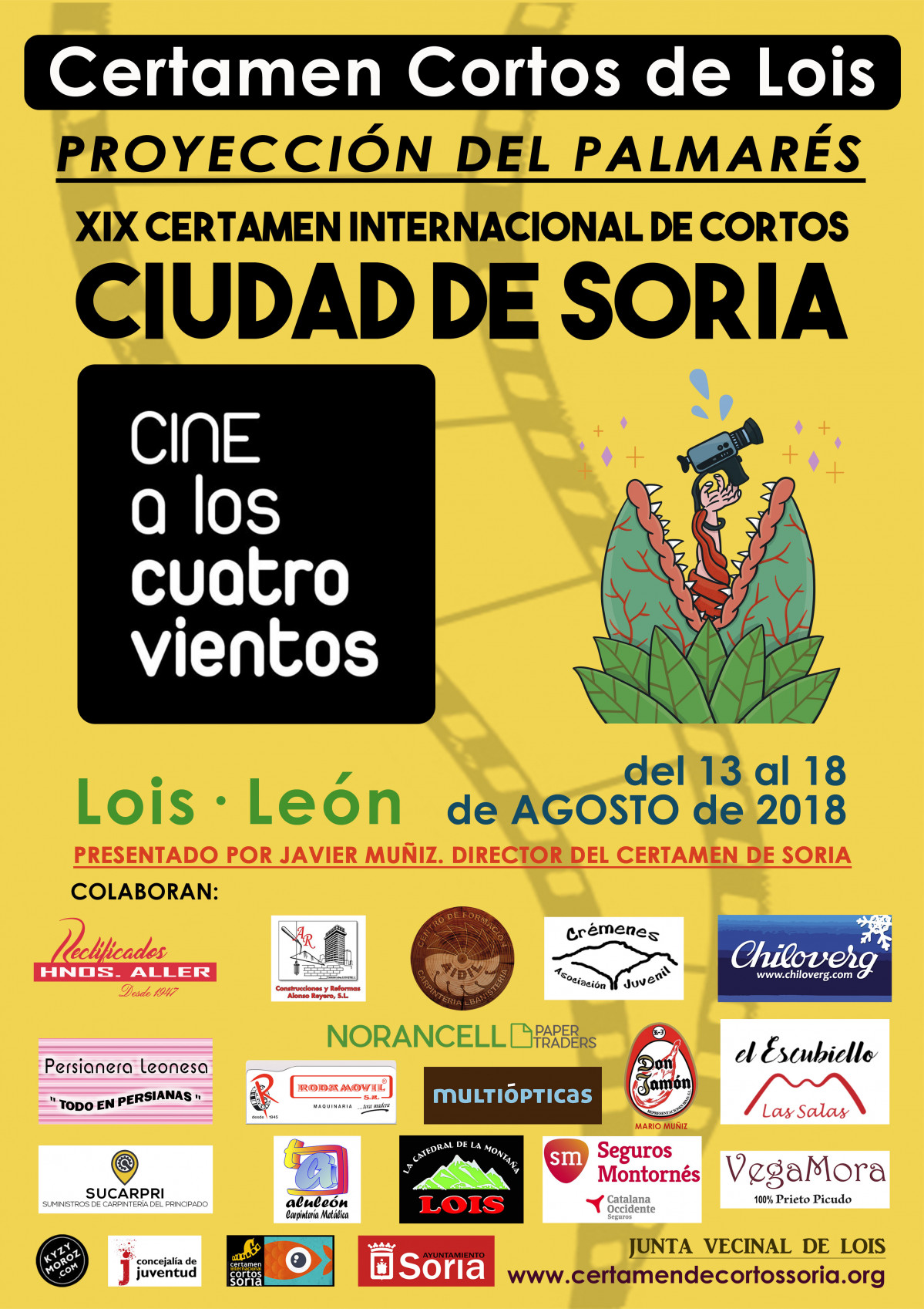 LONA CARTEL CORTOS LOIS 2018