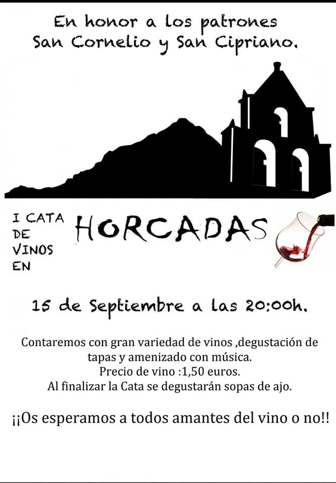 Cata de vinos horcadas 1