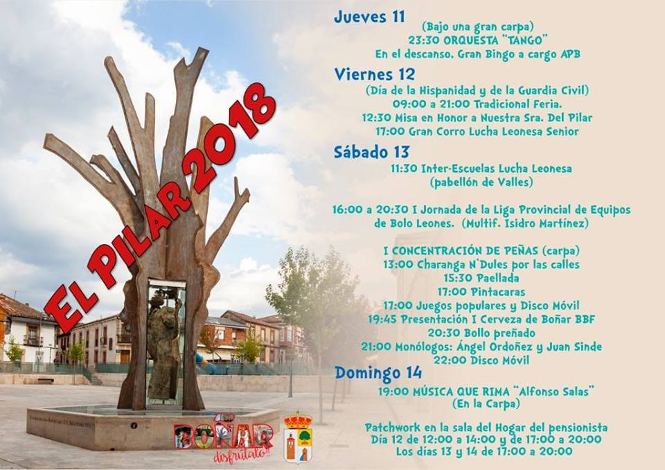 Feria del pilar 2018 boñar