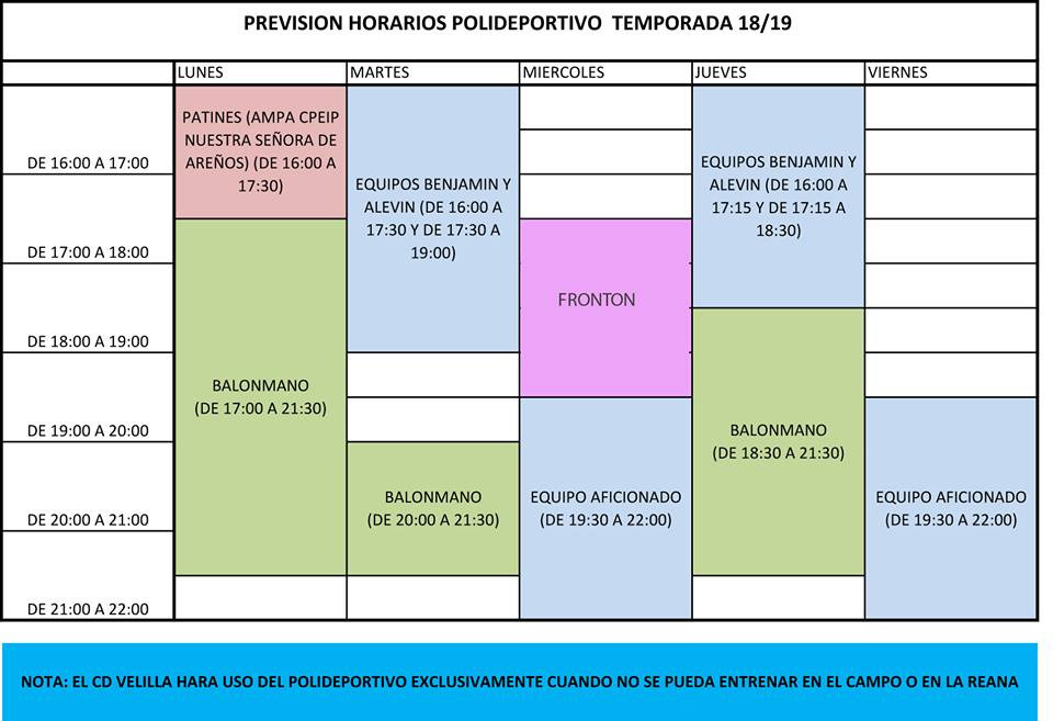 Polideportivo velilla 1