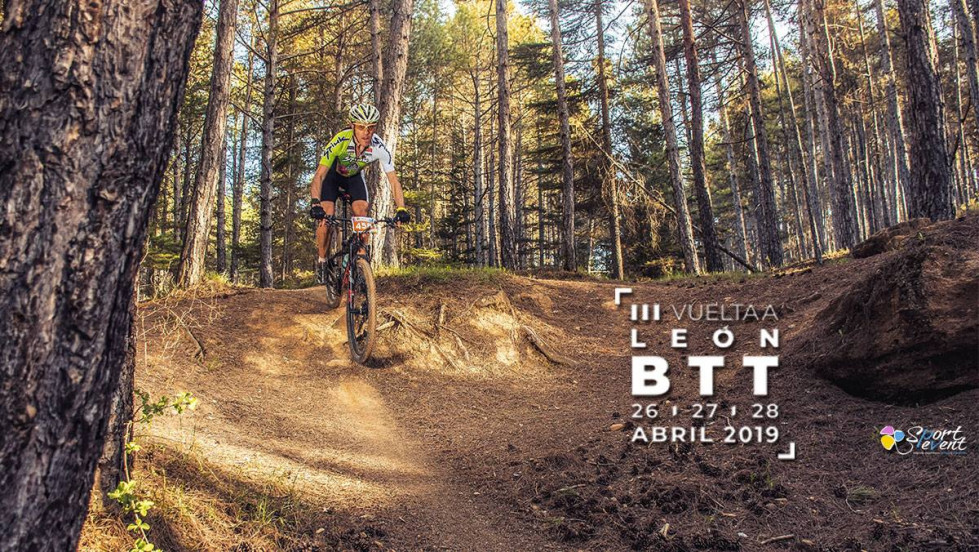 Cartel Vuelta a León BTT 2019