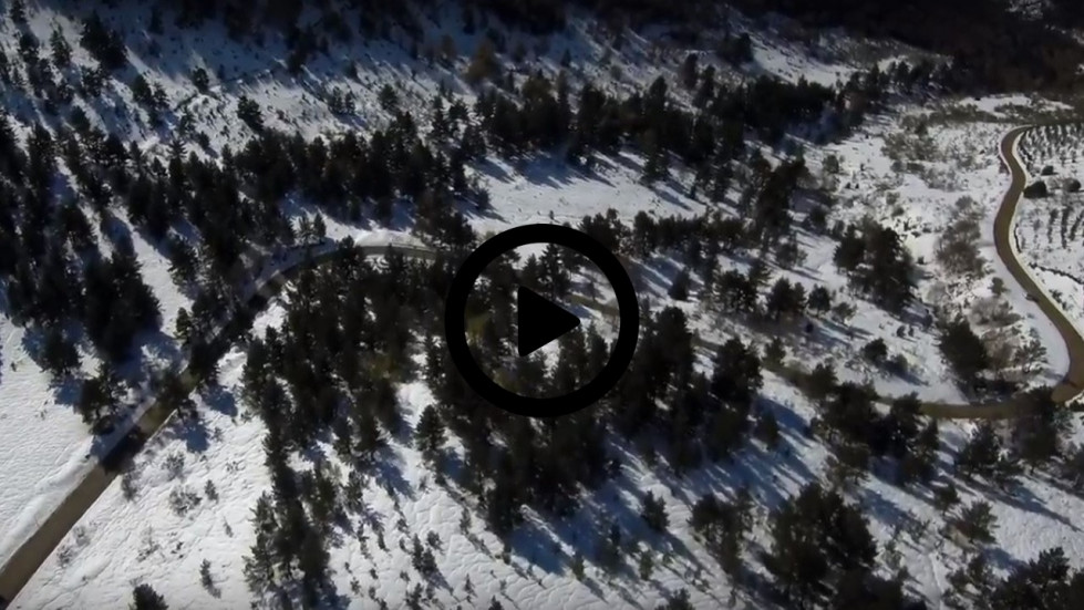 Nieve las señales la uña dron 1 noviembre