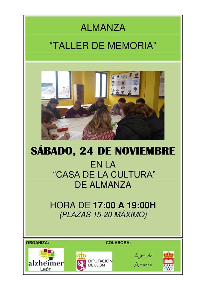 Taller de memoria almanza