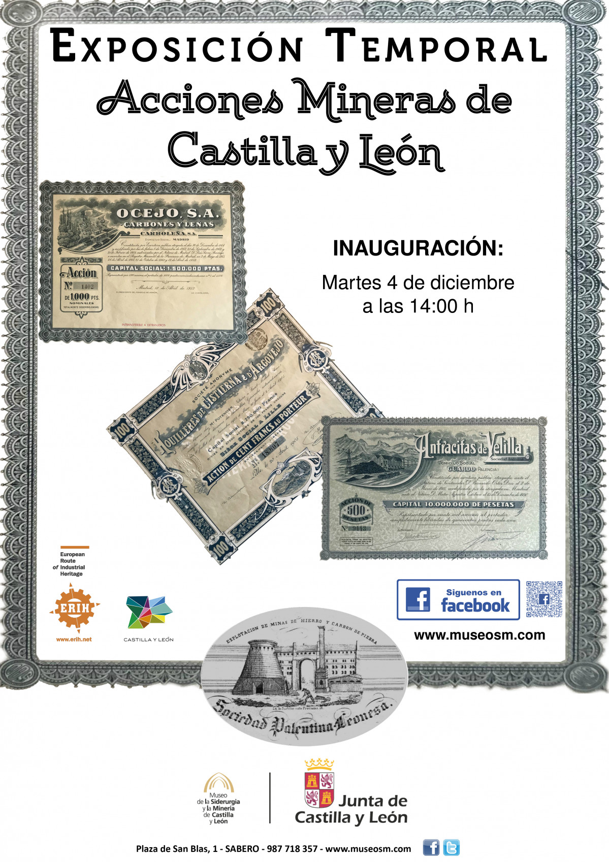 CARTEL ACCIONES MINERAS CYL