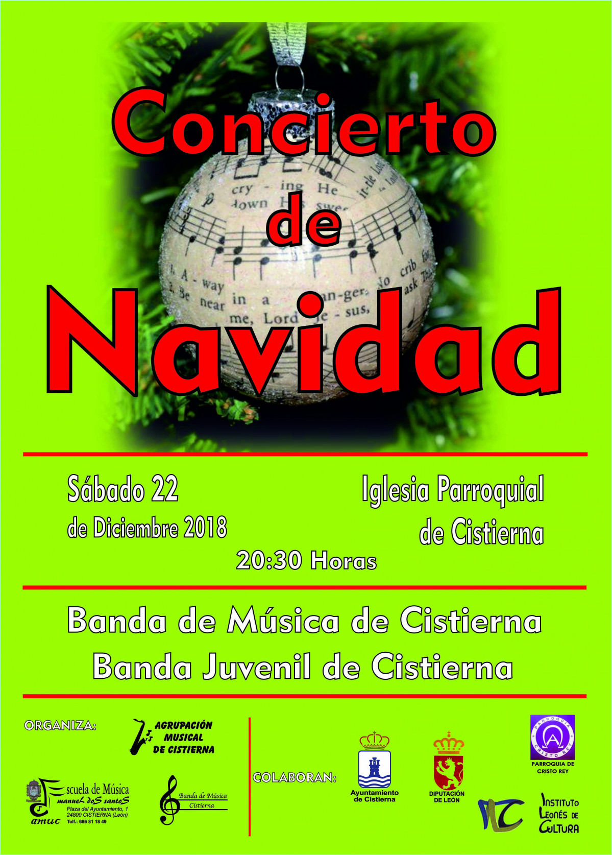 Concierto navidad cistierna 2018