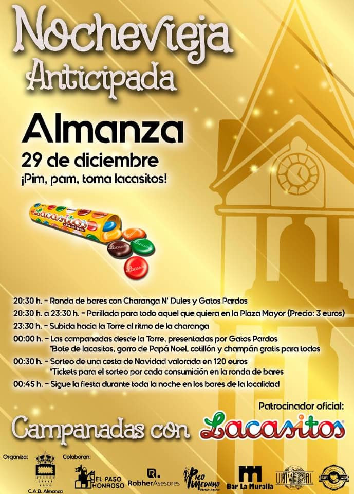 Nochevieja anticipada almanza