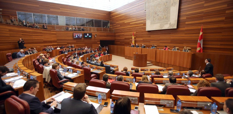 Pleno cortes castilla y leon