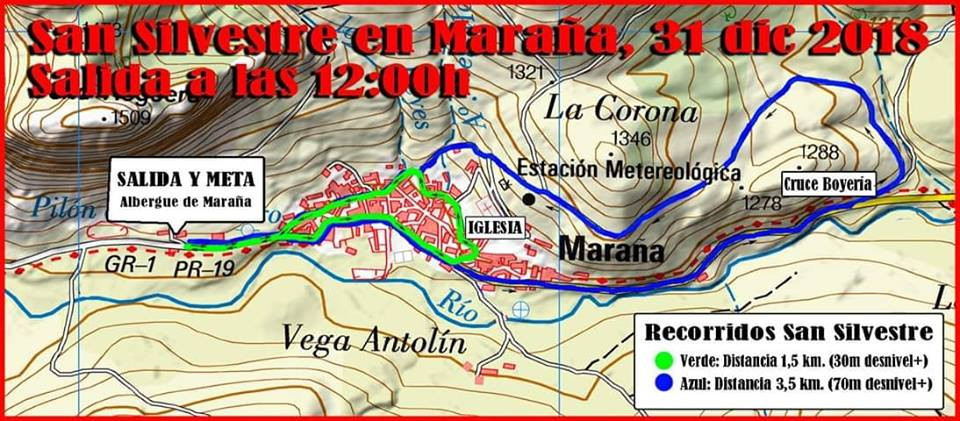 San silvestre marau00f1a 2018 2