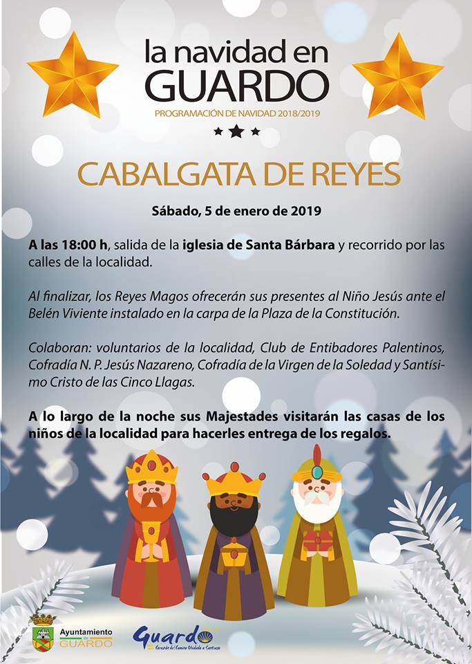 Reyes magos guardo 2019