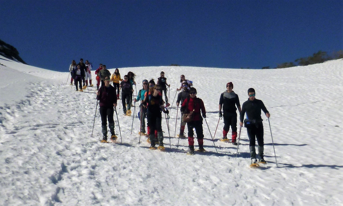 Ruta con raquetas de nieve 3