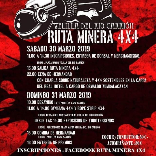 Ruta minera 4x4