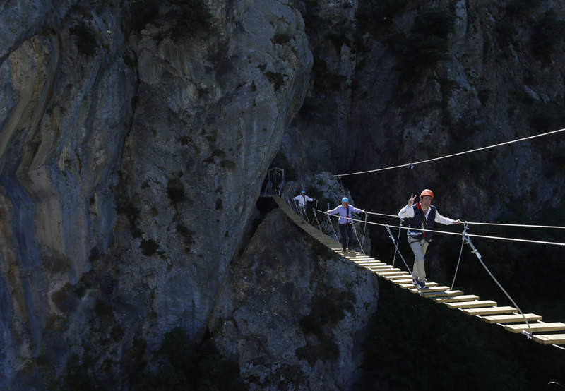 Via ferrata inauguracion