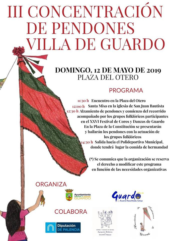 Concentracion de pendones guardo 2019