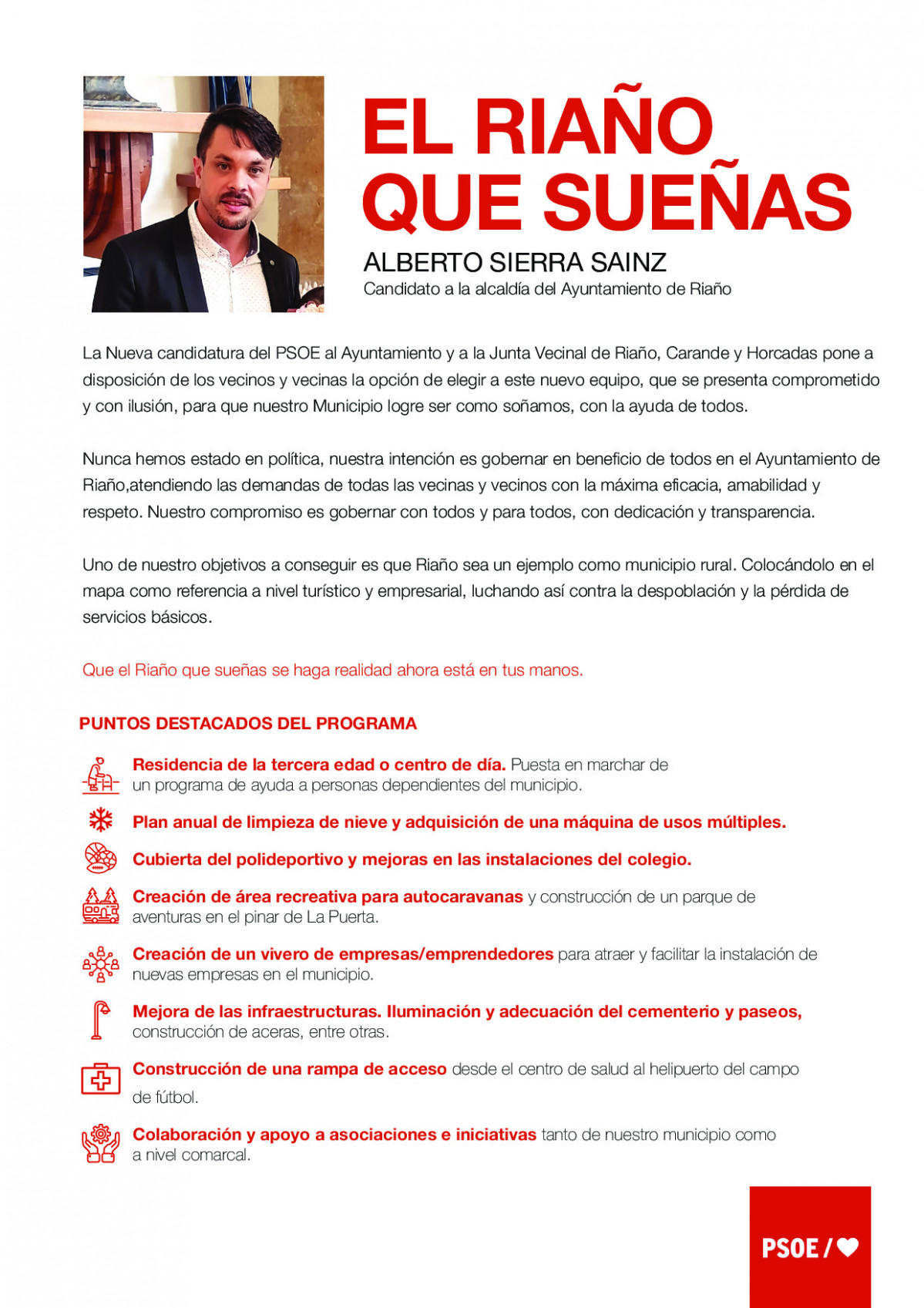 Programa psoe riano