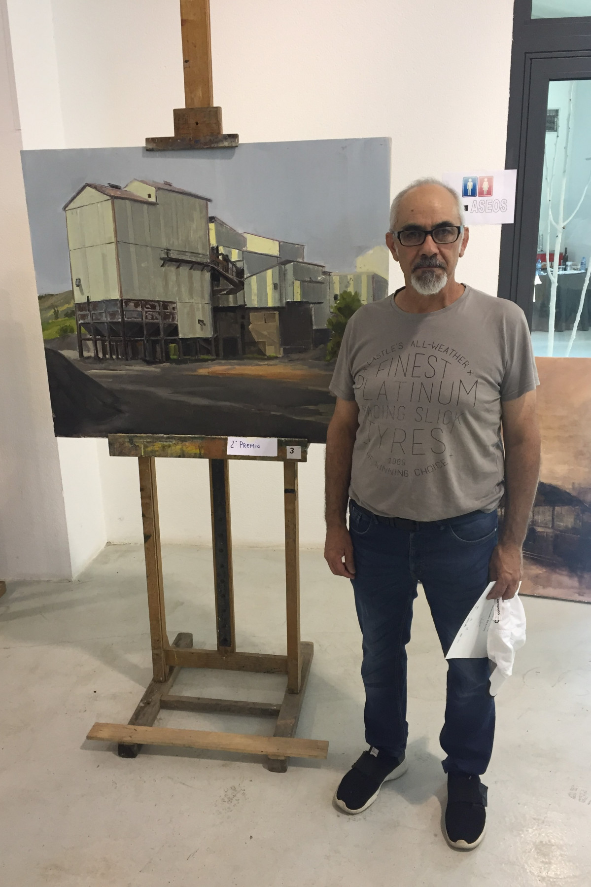 SEGUNDO PREMIO  III CERTAMEN NACIONAL PINTURA RAPIDA  2019   ANGEL LUIS LOPEZ