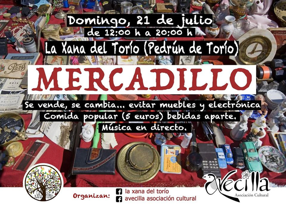 Cartel mercadillo