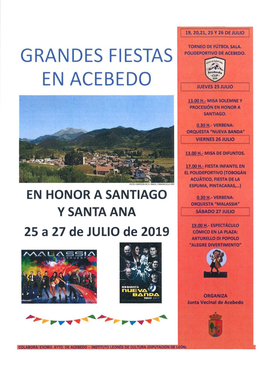 Acebedo fiestas 2019