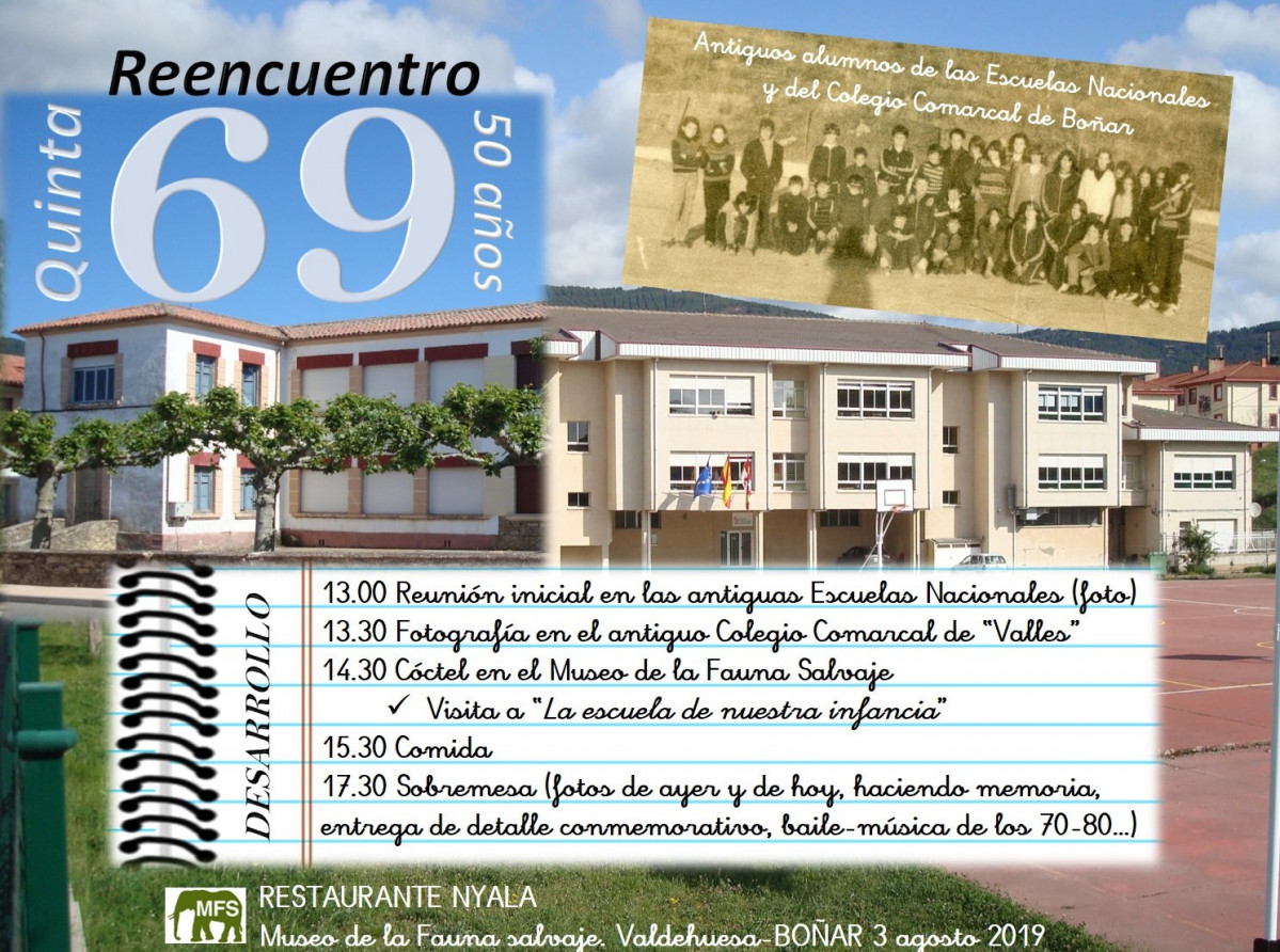 Reencuentro Bou00f1arquinta69 cartel oficial