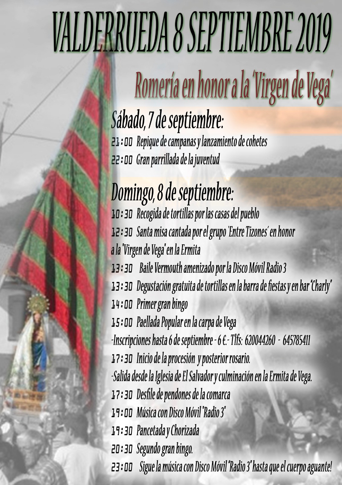 Romeria virgen de vega valderrueda 2019