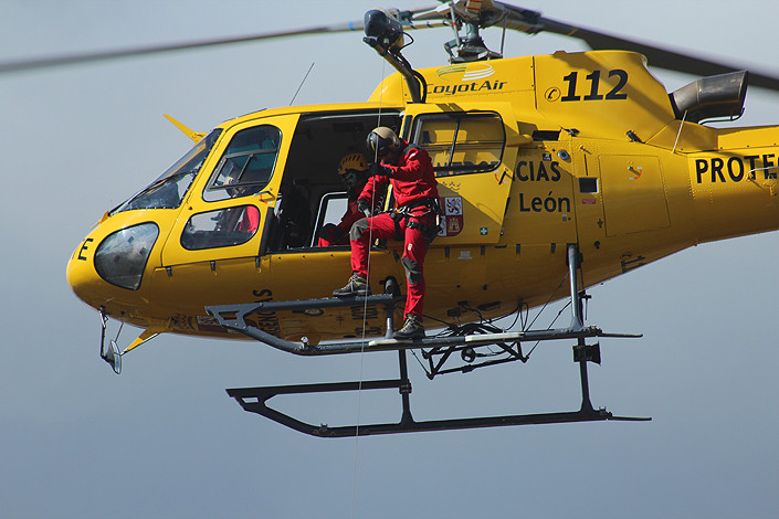 Helicoptero rescate JCyL