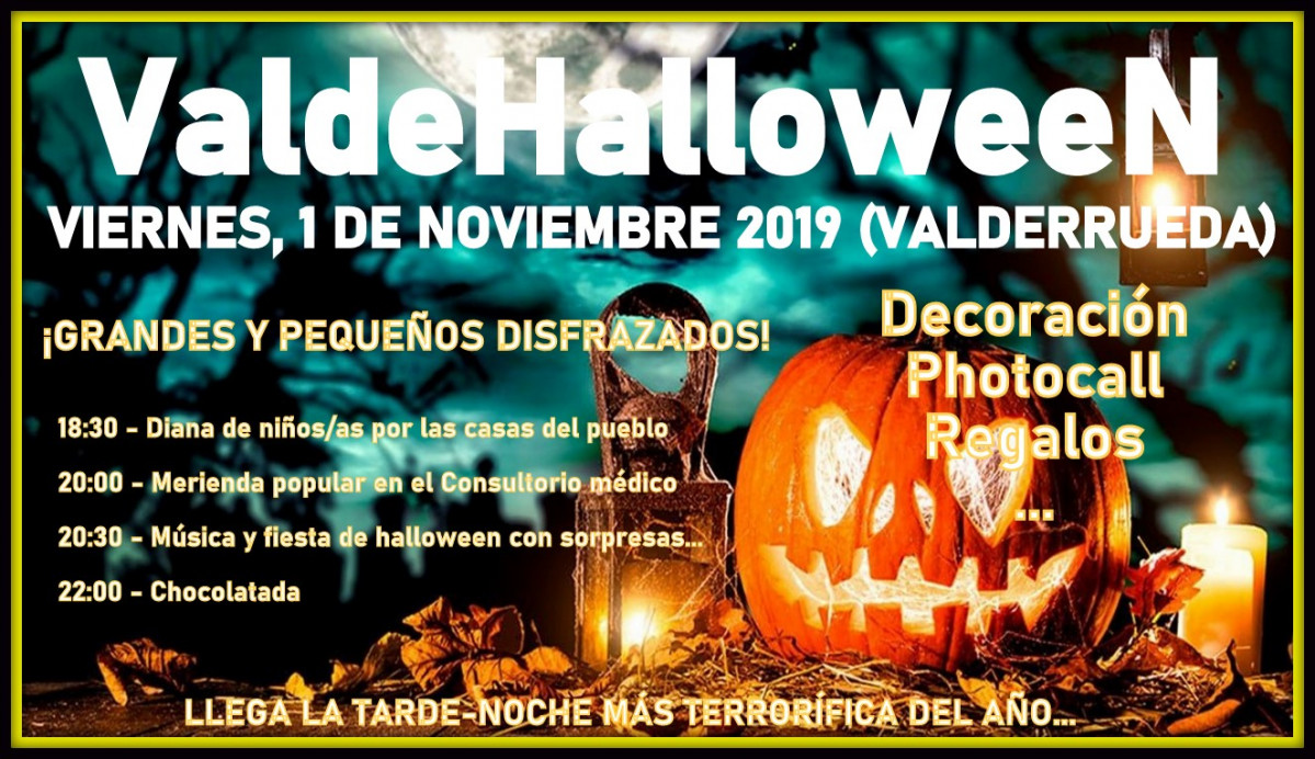 I Fiesta Halloween Valderrueda 2019
