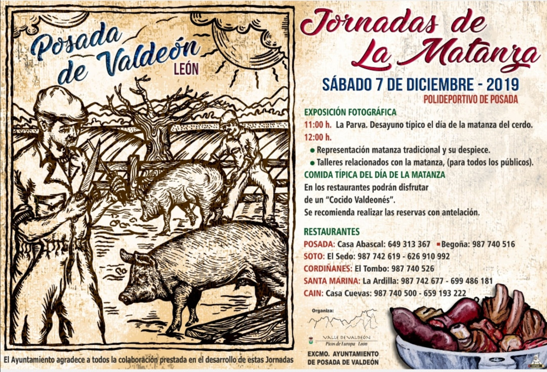 Jornadas matanza posada de Valdeon