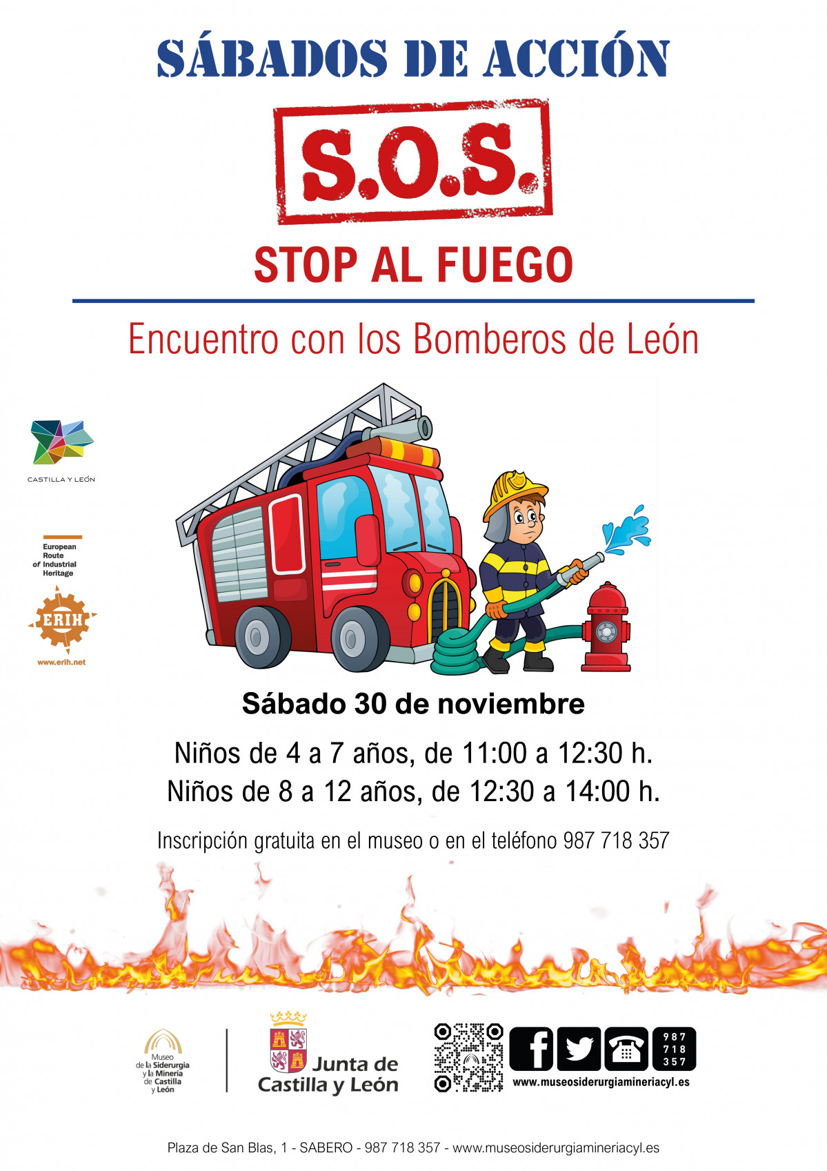 Sabados de accion bomberos